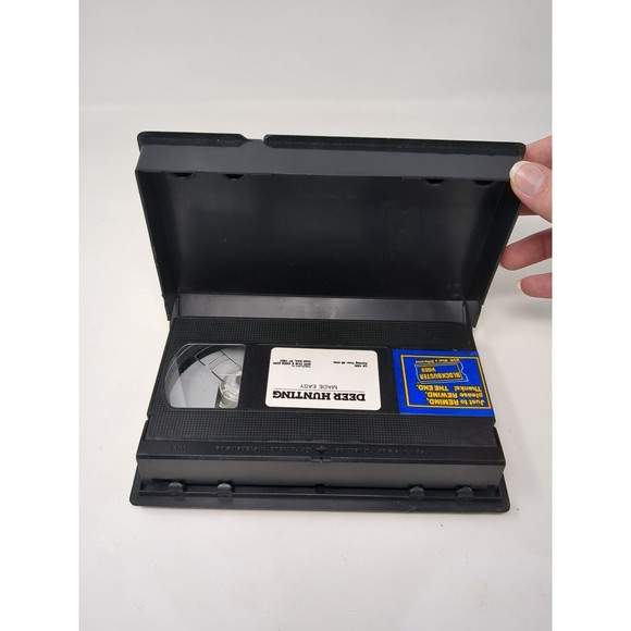 Blockbuster VHS Clam Shell Case 1990s 90s VTG 1995‎ Deer Hunting Havelock NC - Picture 6 of 7
